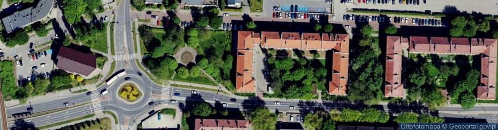 Zdjęcie satelitarne Nadzory Budowlane Kazimierz Leś