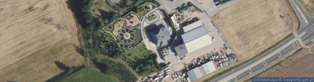 Zdjęcie satelitarne Najazdy Samochodowe Budźko Marlena