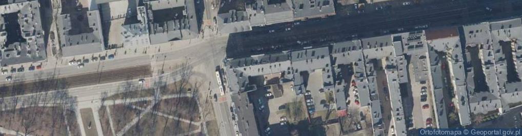 Zdjęcie satelitarne Namisz B Mazurkiewicz A Olędzka Nowacka