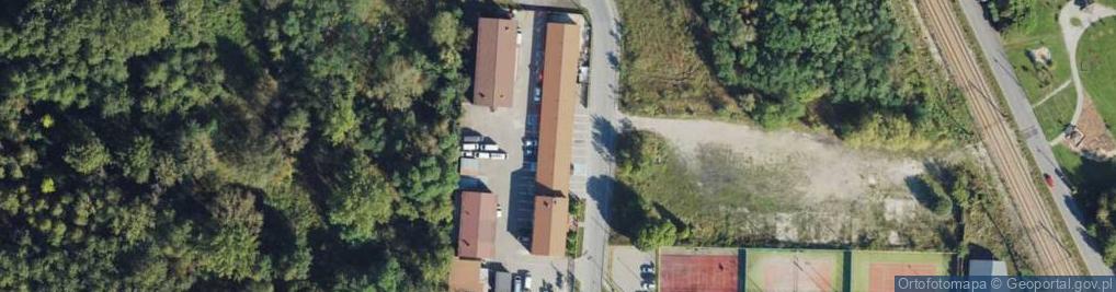 Zdjęcie satelitarne Naprawy Pojazdów Ciężarowych Serwis Tir Lewandowski Edmund Lewandowska Ewa