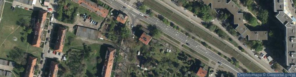 Zdjęcie satelitarne Narajowska T., Wrocław