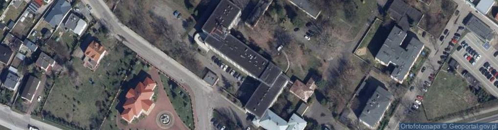 Zdjęcie satelitarne Narodowy Fundusz Ochrony Zdrowia Komitet Oddziału w Sieradzu