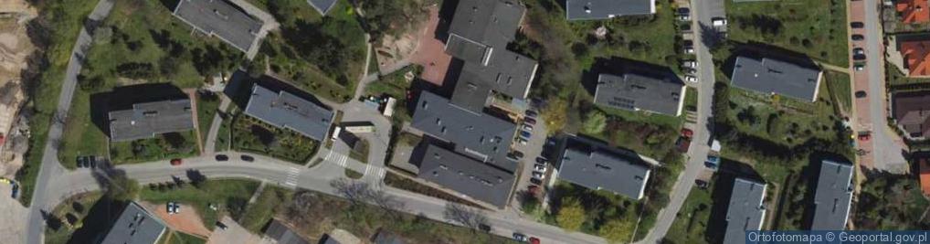 Zdjęcie satelitarne Nasza Szkoła Stowarzyszenie Przyjaciół Szkoły Podstawowej nr 1 w Gronowie Górnym