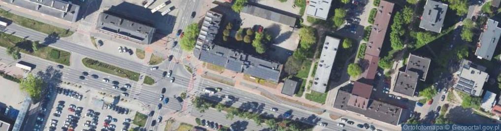 Zdjęcie satelitarne Nasze Miasto Płock