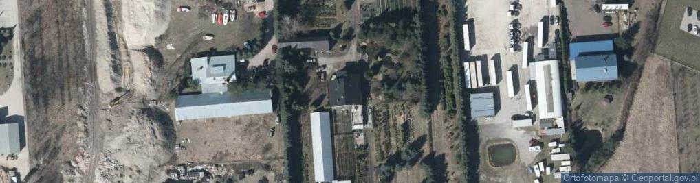 Zdjęcie satelitarne Nasze Ogrody i Wnętrza Ewa Michał Jirowec