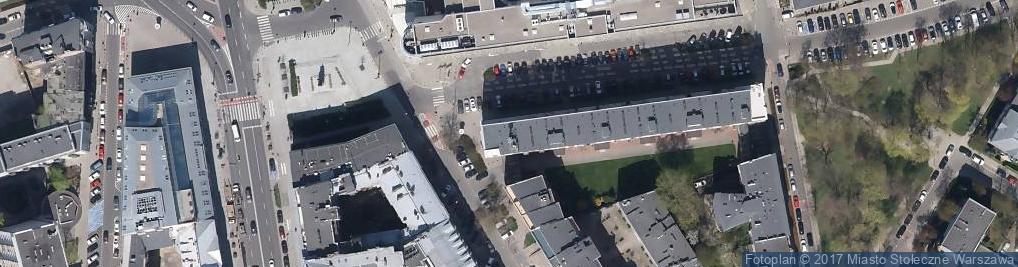 Zdjęcie satelitarne Nauczycielska Spółdzielnia Mieszkaniowa przy Wiejskiej