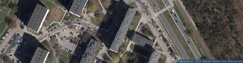 Zdjęcie satelitarne Nauka Jazdy Kat B C