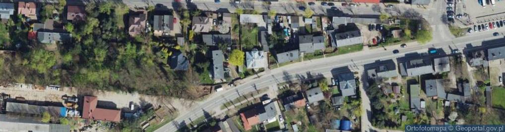 Zdjęcie satelitarne Nekropolia Granosik Piotr Jamróg Mieczysław