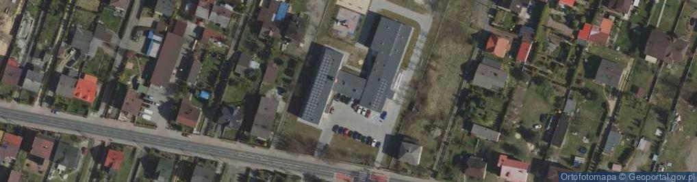 Zdjęcie satelitarne Niepubliczna Szkoła Muzyczna i ST w Myszkowie