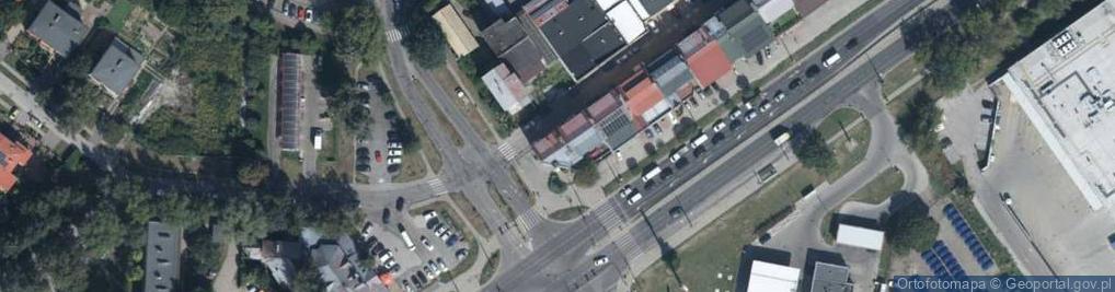 Zdjęcie satelitarne Niepubliczne Med Studium Zawodowe Tech Dentystycznej NZOZ Węglin Medical