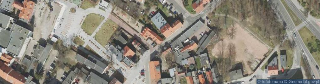 Zdjęcie satelitarne Niepubliczne Przedszkole Akademia Przedszkolaka