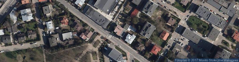 Zdjęcie satelitarne Niepubliczne Przedszkole Qbuś