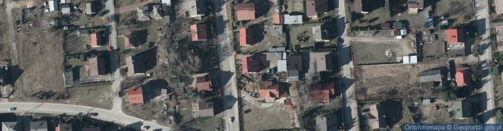 Zdjęcie satelitarne Niepubliczne Przedszkole Tęczowa Kraina