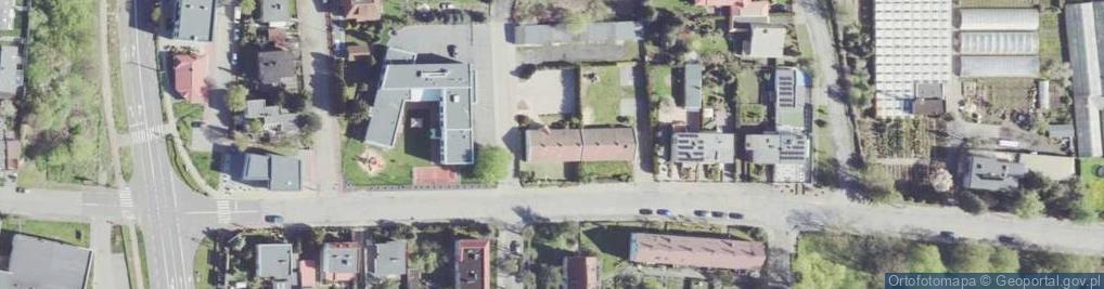 Zdjęcie satelitarne Niepubliczne Przedszkole Wesoła Ciuchcia Agnieszka Jekel