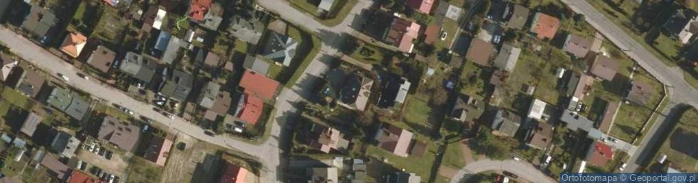 Zdjęcie satelitarne Niepubliczne Przedszkole "Żółty Latawiec ", Niepubliczna Szkoła Podstawowa " Żółty Latawiec" Barbara Sienkiewicz