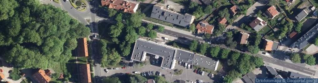 Zdjęcie satelitarne Niepubliczny Laryngologiczny Zakład Opieki Zdrowotnej Auris