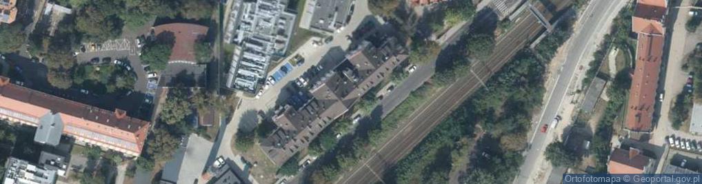 Zdjęcie satelitarne Niepubliczny Specjalistyczny Zakład Opieki Zdrowotnej Genetyka
