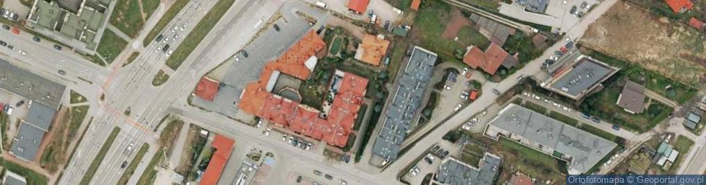 Zdjęcie satelitarne Niepubliczny Zakład Opieki Zdrowotnej Biomed w Kielcach