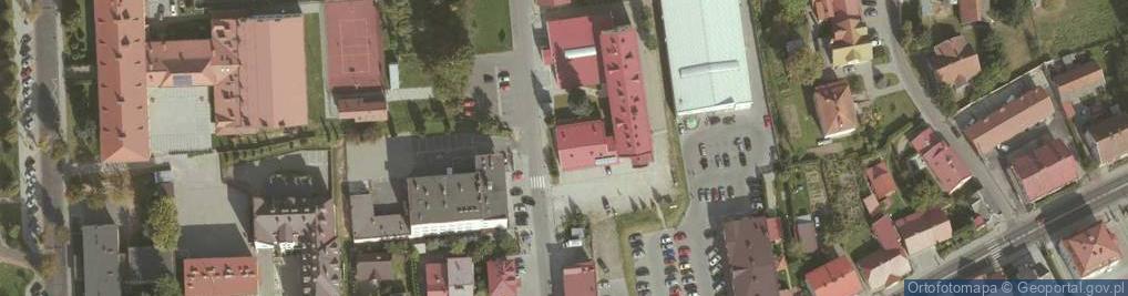 Zdjęcie satelitarne Niepubliczny Zakład Opieki Zdrowotnej Eskulap Lekarzy Zabrzycka i Partnerzy w Strzyżowie