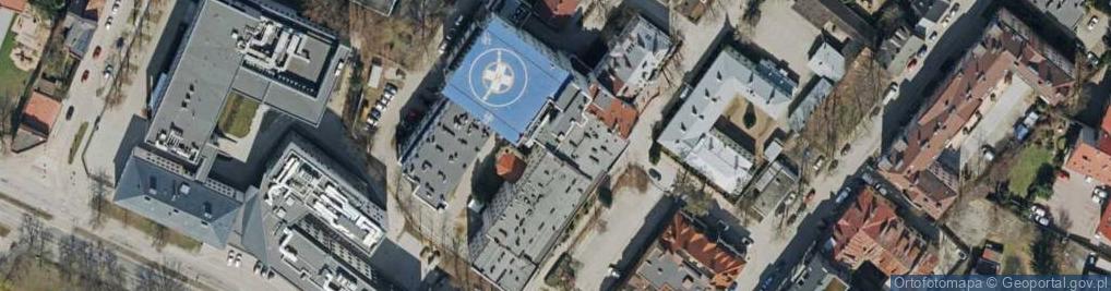 Zdjęcie satelitarne Niepubliczny Zakład Opieki Zdrowotnej Hospicjum Domowe Pomocna Dłoń w Kielcach