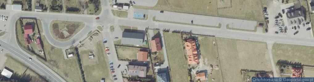 Zdjęcie satelitarne Niepubliczny Zakład Opieki Zdrowotnej Laryngolog w Sandomierzu