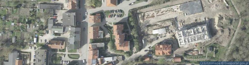 Zdjęcie satelitarne Niepubliczny Zakład Opieki Zdrowotnej Medicus Aleksandra Brudnicka Tomasz Brudnicki