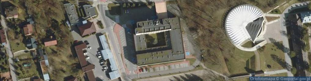 Zdjęcie satelitarne Niepubliczny Zakład Opieki Zdrowotnej Okulista Grzegorz Jobda Dariusz Czop