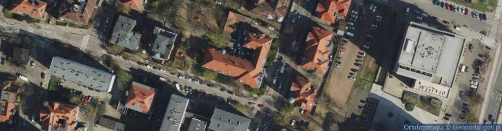 Zdjęcie satelitarne Niepubliczny Zakład Opieki Zdrowotnej Poradnie Specjalistyczne "Centrum Serce" Grażyna Kramska-Jaskólska