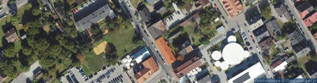 Zdjęcie satelitarne Niepubliczny Zakład Opieki Zdrowotnej Przychodnia Zdrowia Psychicznego w Białej Podlaskiej