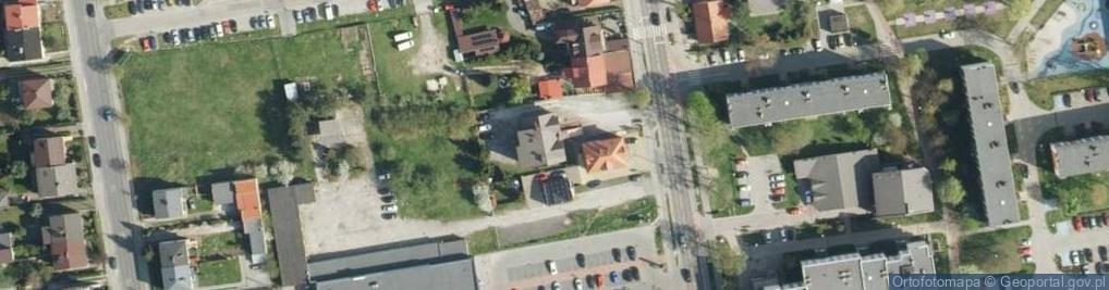 Zdjęcie satelitarne Niepubliczny Zakład Opieki Zdrowotnej Viva Centrum A Michoń Janek J Warmińska A Wiśniewska Osak