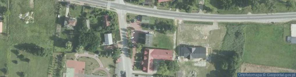 Zdjęcie satelitarne Niepubliczny Zakład Opieki Zdrowotnej w Łubnicach Dariusz Domagała i Anna Cudak Domagała
