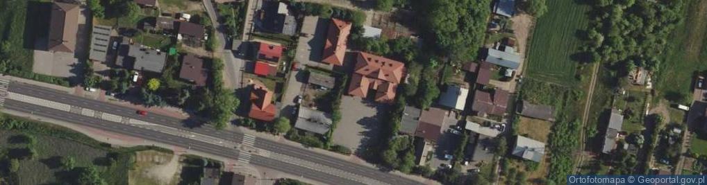 Zdjęcie satelitarne Niepubliczny Zakład Opieki Zdrowotnej Zespół Lekarza Rodzinnego w Krzymowie Kulej