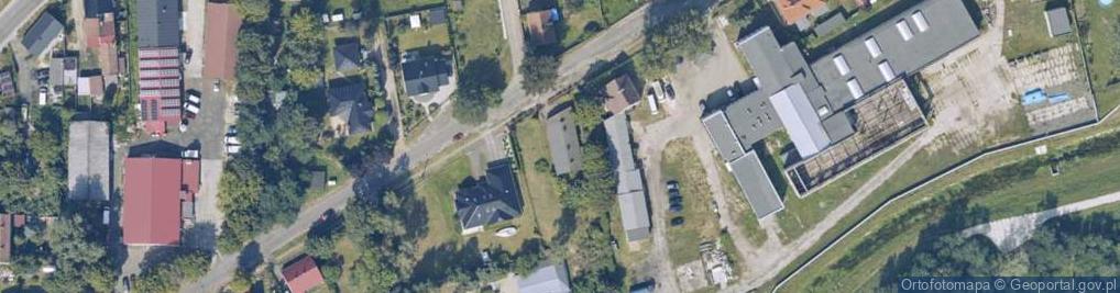 Zdjęcie satelitarne Niepubliczny Zakład Opieki Zdrowotnej Zespół Lekarzy Rodzinnych Familia E Twardowska z Hasik i Łuczak