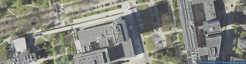 Zdjęcie satelitarne Niezależne Zrzeszenie Studentów Uniwersytetu Marii Curie Skłodowskiej w Lublinie