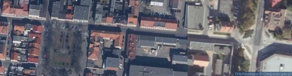 Zdjęcie satelitarne Niezależny Samorządny Związek Zawodowy Funkcjonariuszy i Pracowników Więziennictwa Zarząd Terenowy przy Zakładzie Karnym w Rawiczu