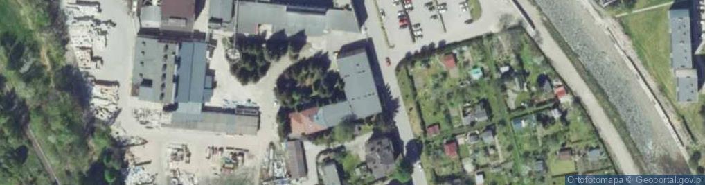 Zdjęcie satelitarne Niezależny Samorządny Związek Zawodowy Pracowników Głuchołaskich Zakładów Papierniczych w Głuchołazach