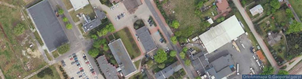 Zdjęcie satelitarne Niezależny Samorządny Związek Zawodowy Pracowników Grodziskich Zakładów Farmaceutycznych Polfa w Grodzisku Mazowieckim