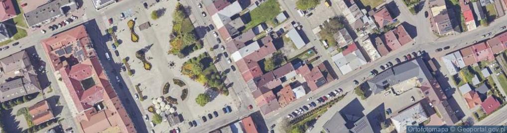 Zdjęcie satelitarne Niezależny Samorządny Związek Zawodowy Pracowników Handlu i Spółdzielczości Gminnej Spółdzielni Samopomoc Chłopska w Lubaczowie
