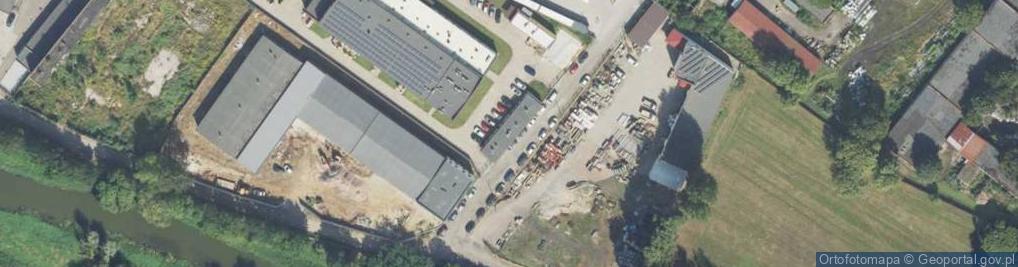 Zdjęcie satelitarne Niezależny Samorządny Związek Zawodowy Pracowników Kaliskich Zakładów Przemysłu Terenowego w Kaliszu