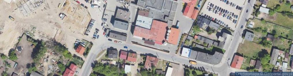 Zdjęcie satelitarne Niezależny Samorządny Związek Zawodowy Pracowników Okręgowej Spółdzielni Mleczarskiej w Sierpcu