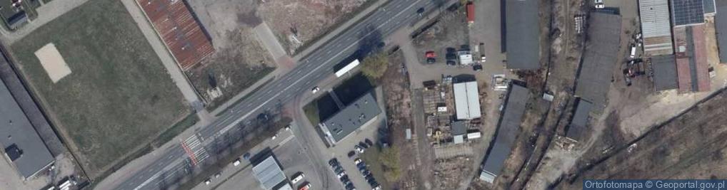 Zdjęcie satelitarne Niezależny Samorządny Związek Zawodowy Pracowników Państwowej Komunikacji Samochodowej w Kaliszu