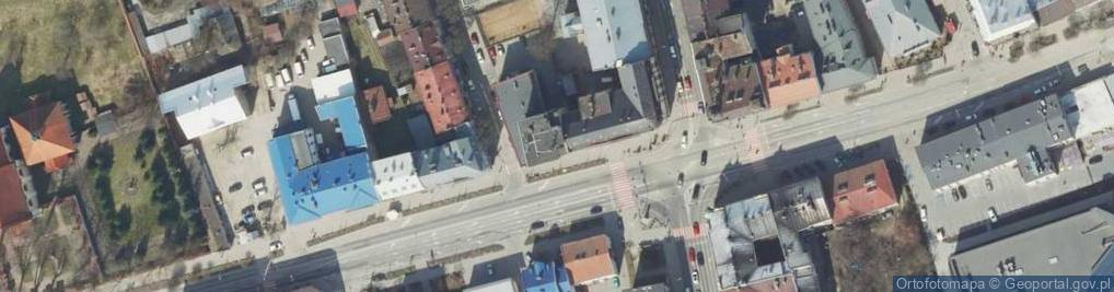 Zdjęcie satelitarne Niezależny Samorządny Związek Zawodowy Pracowników Powszechnej Spółdzielni Spożywców Społem w Jarosławiu