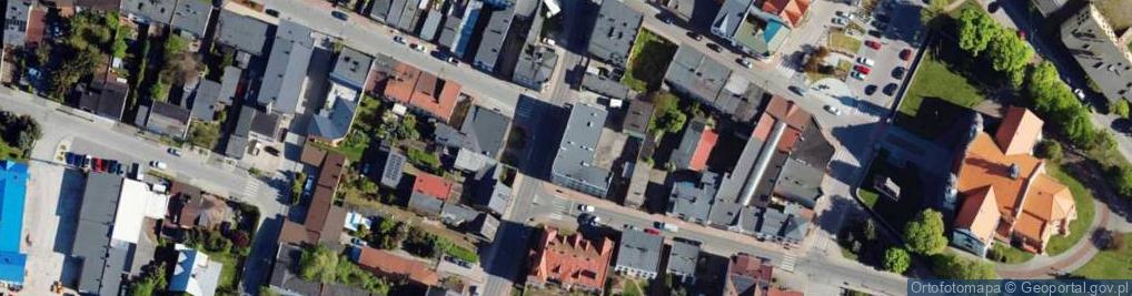 Zdjęcie satelitarne Niezależny Samorządny Związek Zawodowy Pracowników Powszechnej Spółdzielni Spożywców Udział w Łasku