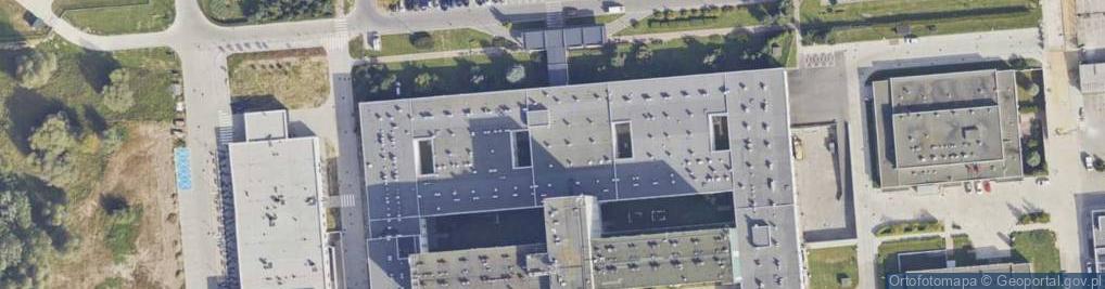 Zdjęcie satelitarne Niezależny Samorządny Związek Zawodowy Pracowników Pralni Szpitala Radom Józefów w Radomiu
