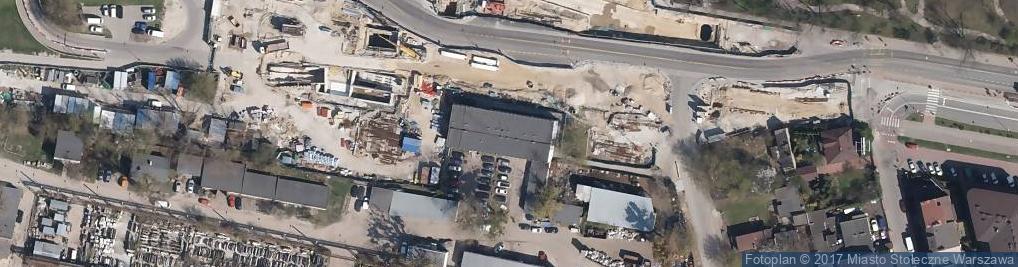 Zdjęcie satelitarne Niezależny Samorządny Związek Zawodowy Pracowników Przedsiębiorstwa Budownictwa Uprzemysłowionego Warszawa Północ