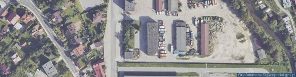Zdjęcie satelitarne Niezależny Samorządny Związek Zawodowy Pracowników Przedsiębiorstwa Gospodarki Komunalnej i Mieszkaniowej Spółka Gminy z O O w Staszowie