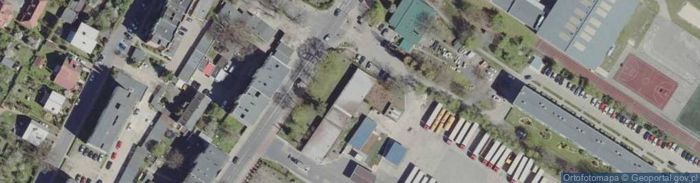 Zdjęcie satelitarne Niezależny Samorządny Związek Zawodowy Pracowników Przedsiębiorstwa Komunikacji Samochodowej w Żarach