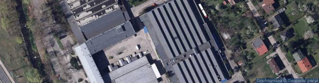 Zdjęcie satelitarne Niezależny Samorządny Związek Zawodowy Pracowników Przemysłu Włókienniczego Przędzalni Czesankowej Weldoro w Bielsku Białej