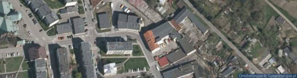 Zdjęcie satelitarne Niezależny Samorządny Związek Zawodowy Pracowników Spółdzielni Inwalidów Piast Głubczyce