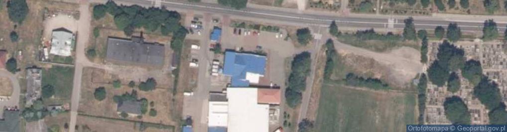 Zdjęcie satelitarne Niezależny Samorządny Związek Zawodowy Pracowników Spółdzielni Mleczarskiej przy Okręgowej Spółdzielni Mleczarskiej w Głuchowie